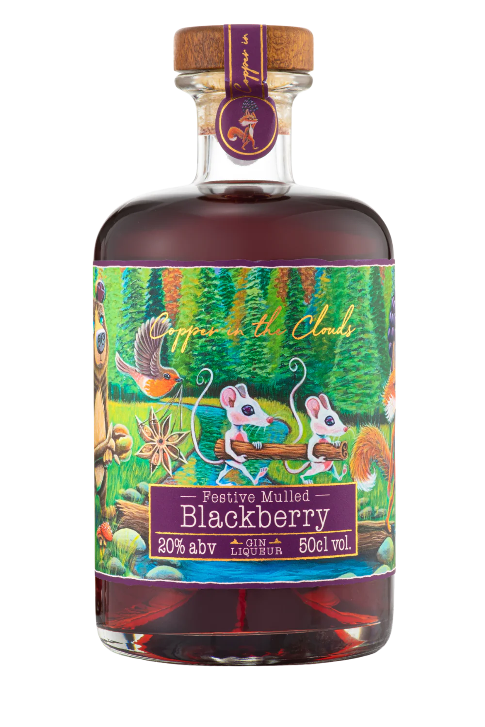 Copper in Clouds Blackberry Liquer - Bottle Traders