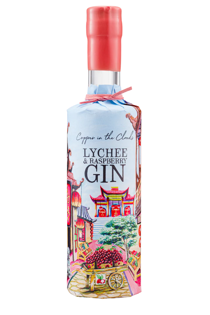 Copper in the Clouds Lychee and Raspberry Gin 35cl